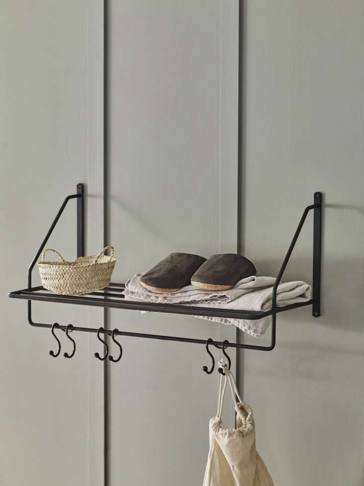 shown here in blackened bronze, the bilton towel rack (£\2\28) is &am 22