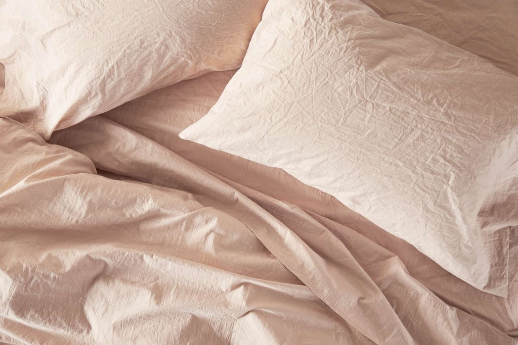 Enter to Win a Crinkled Percale Bedding Set from Coyuchi's New Spring