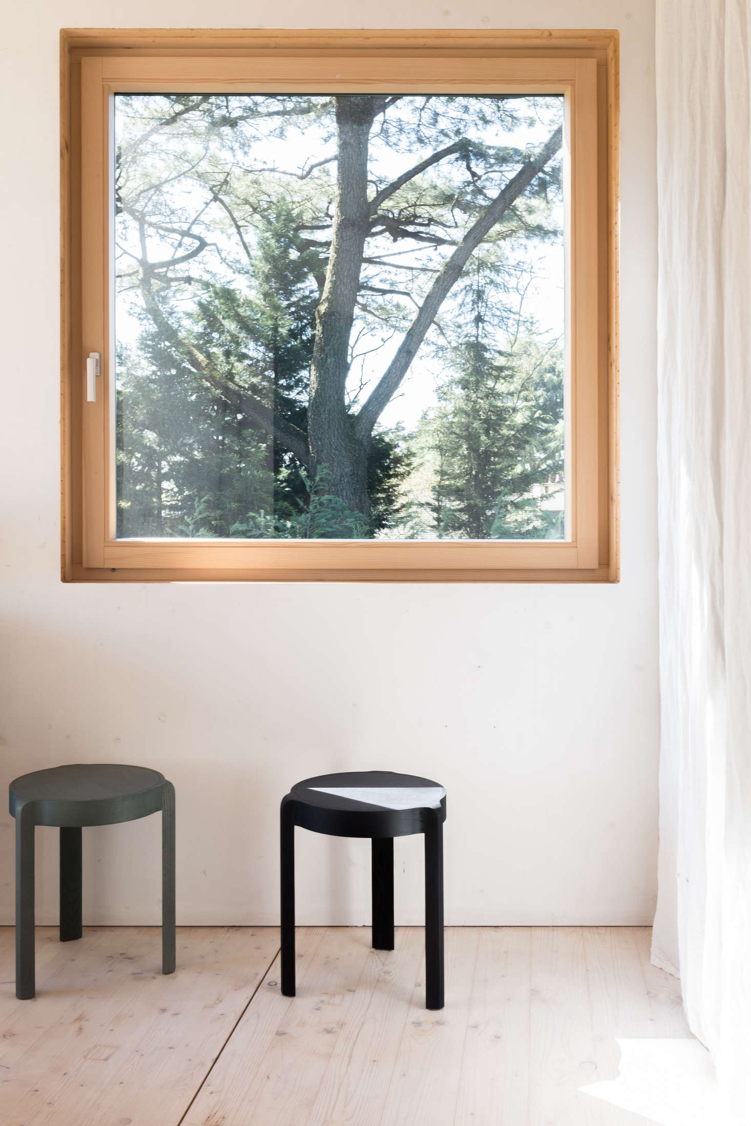 The three-legged Add Stool, €5, is by Steffen Kehrle, one of a small ensemble of young European furniture designers that Stattmann collaborates with.