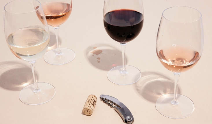 the company offers a single, all purpose wine glass for all types of wine.  25