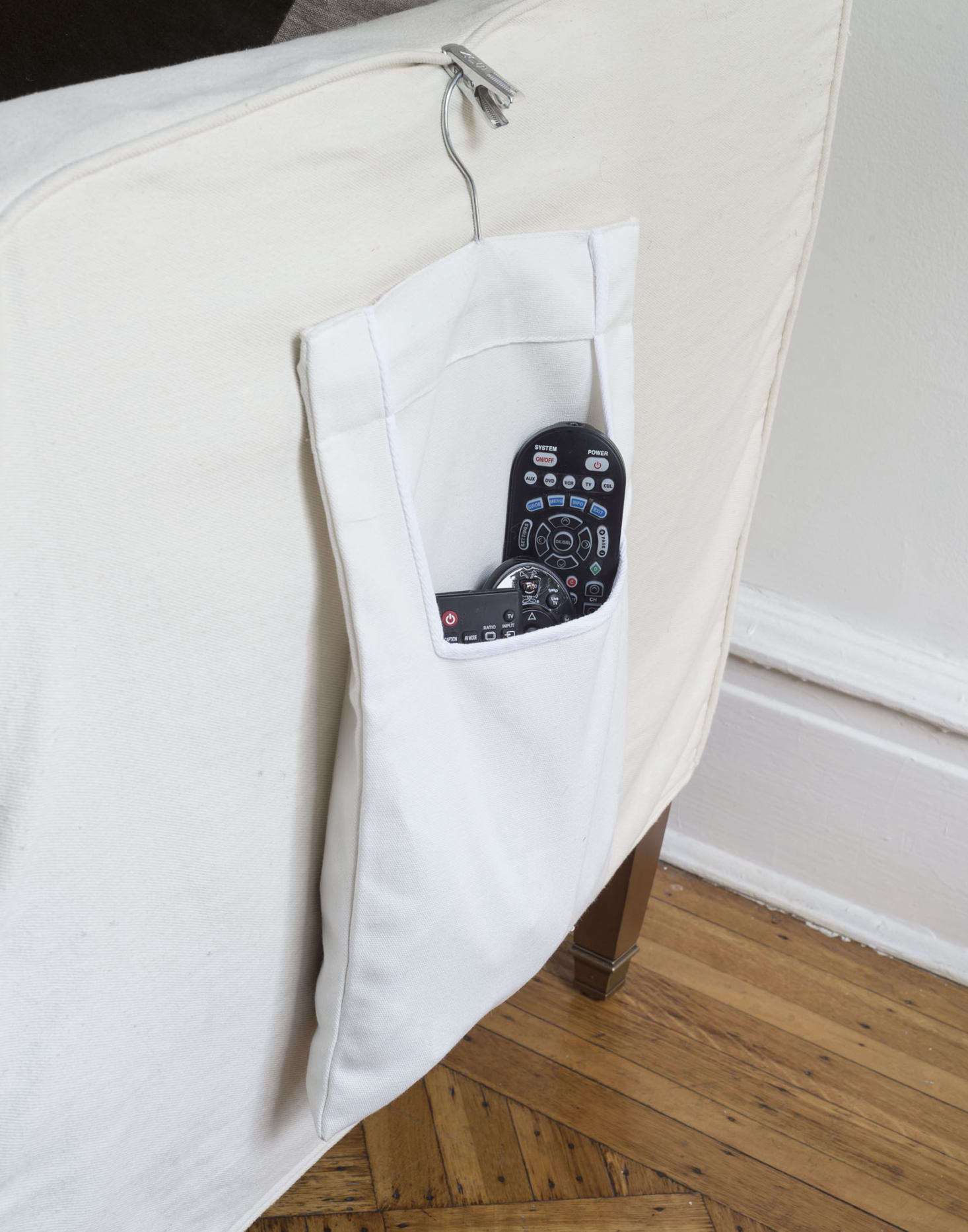 Make sure to provide ample instructions on how to use the remotes. Photograph by Matthew Williams for The Organized Home.