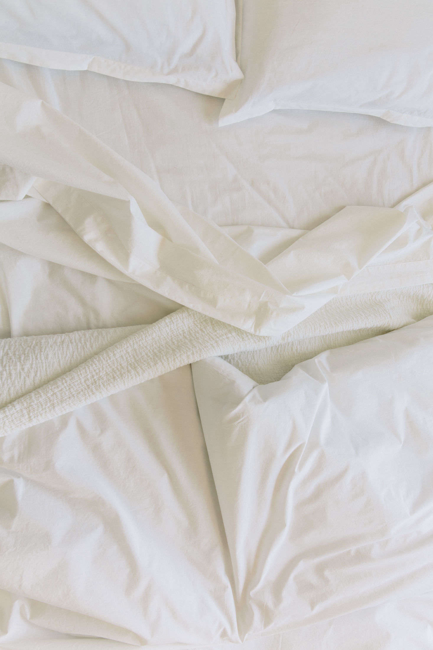 Photograph by Mel Walbridge for Remodelista, from Is It Worth It? Luxury Starter Sheets from Sferra’s Alma Line.