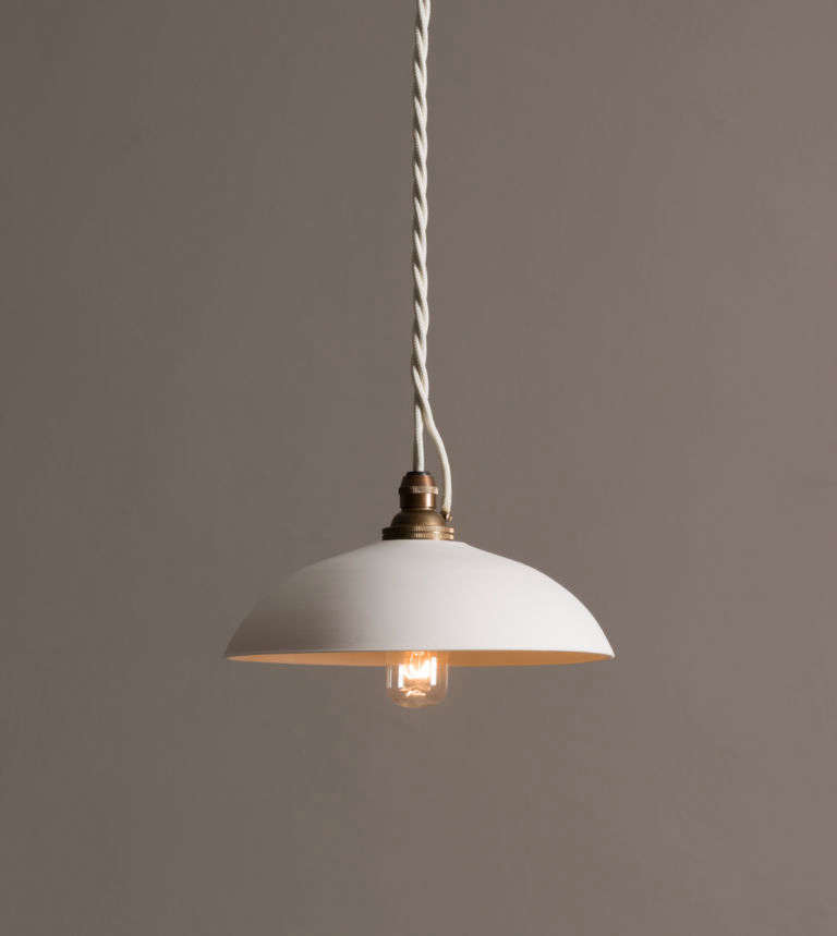 New from deVol: A NYC Showroom and Porcelain Pendant Lights, Handmade ...