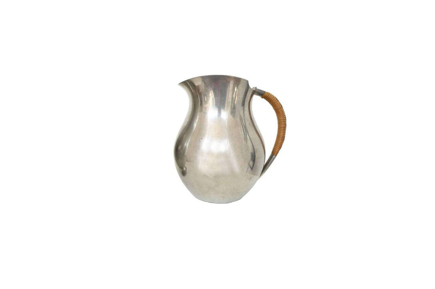 The Vintage Just Andersen Danish Pewter Pitcher can be sourced from Chairish and other online vintage dealers.