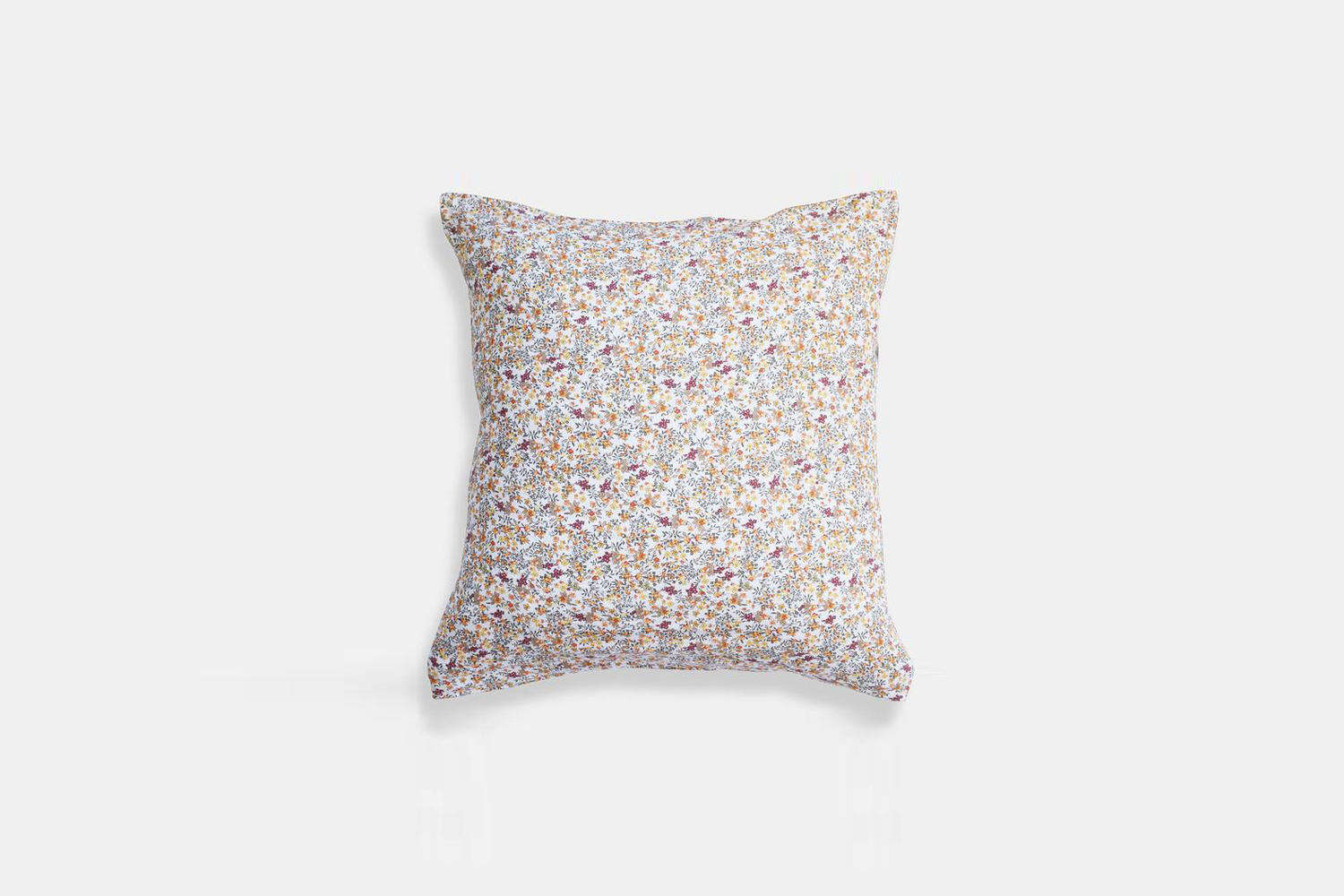 the ligne particulier curry flowers linen euro pillowcase is \$65 at collyer&am 23