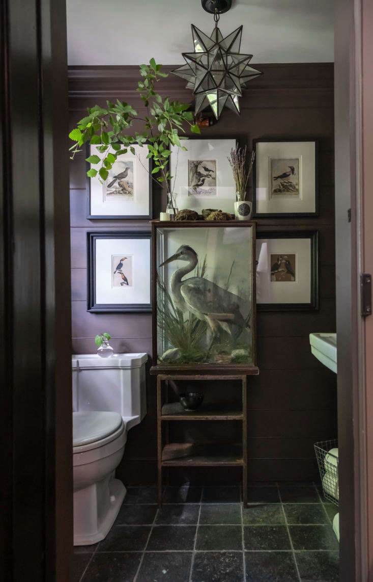 perhaps the most unusual room is the downstairs powder room which, the couple s 34