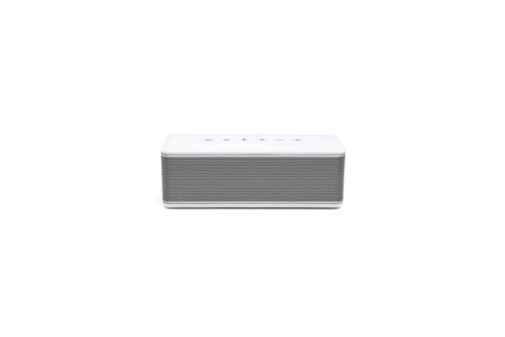 the riva audio modern bluetooth speakers riva a in silver is \$\249 at modern s 28
