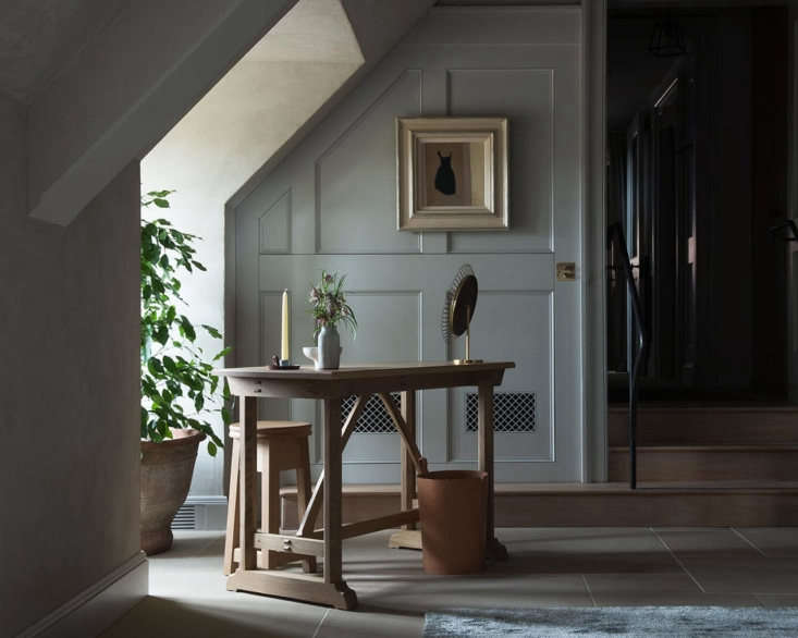 a desk and candle in one of the guest rooms. 20