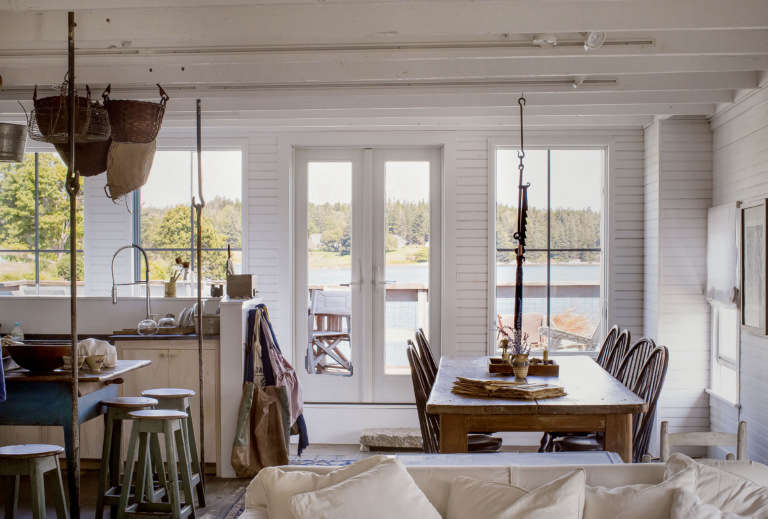 Marston House in Vinalhaven French Vintage Style in Maine Remodelista