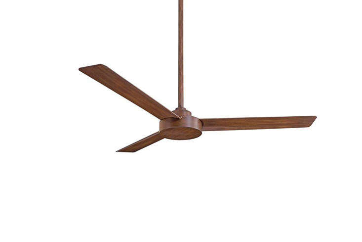 the 5\2 inch minka aire roto distressed koa ceiling fan is \$\189.95 at lamps p 27