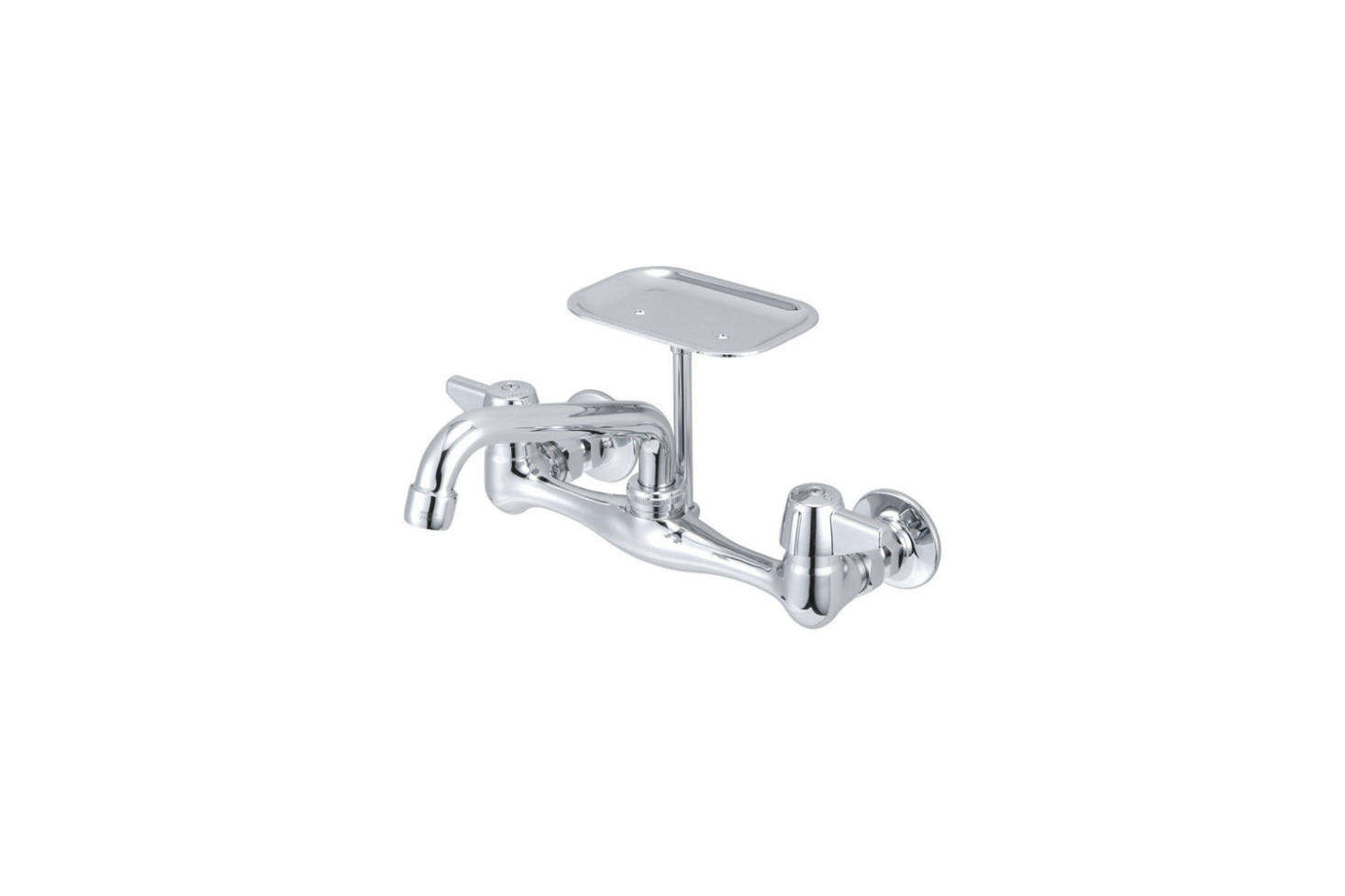 10 Easy Pieces WallMounted Kitchen Faucets with Soap Dishes Remodelista