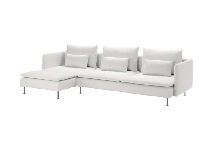 ikea&#8\2\17;s söderhamn sectional, shown in finnsta white, comes conf 21