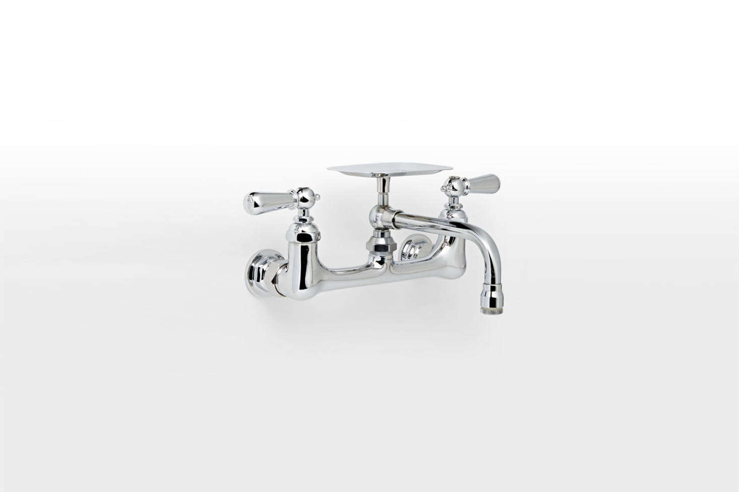 10 Easy Pieces WallMounted Kitchen Faucets with Soap Dishes Remodelista