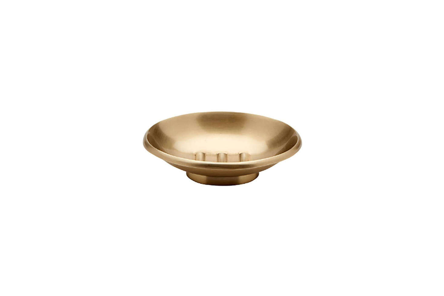 The Waterworks Wallingford Soap Dish in brass is $34.99 from Nordstrom.