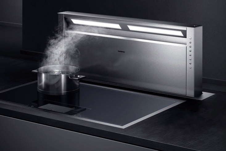 the gaggenau 400 series retractable downdraft vent comes in two sizes and is po 17