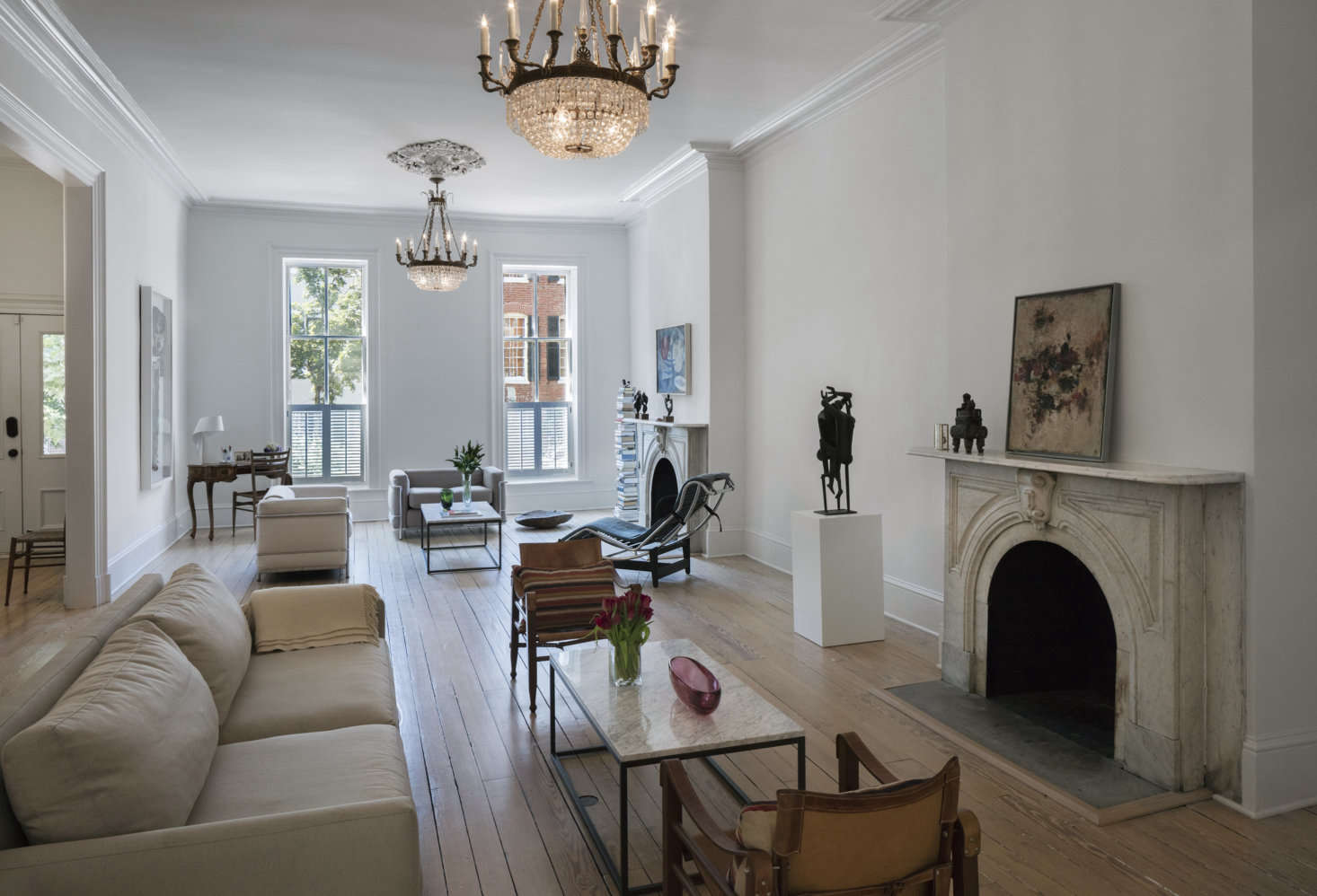 The living room puts in an appearance in The Post—the movie