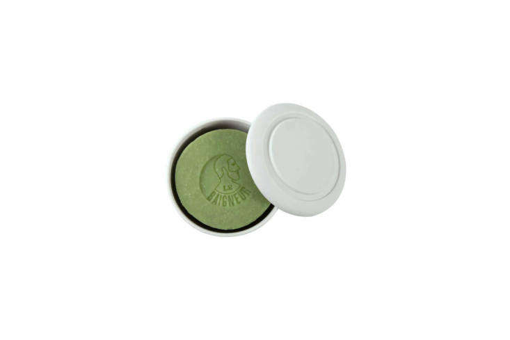 the le baigneur shaving soap is made for dry skin and comes in a porcelain case 18