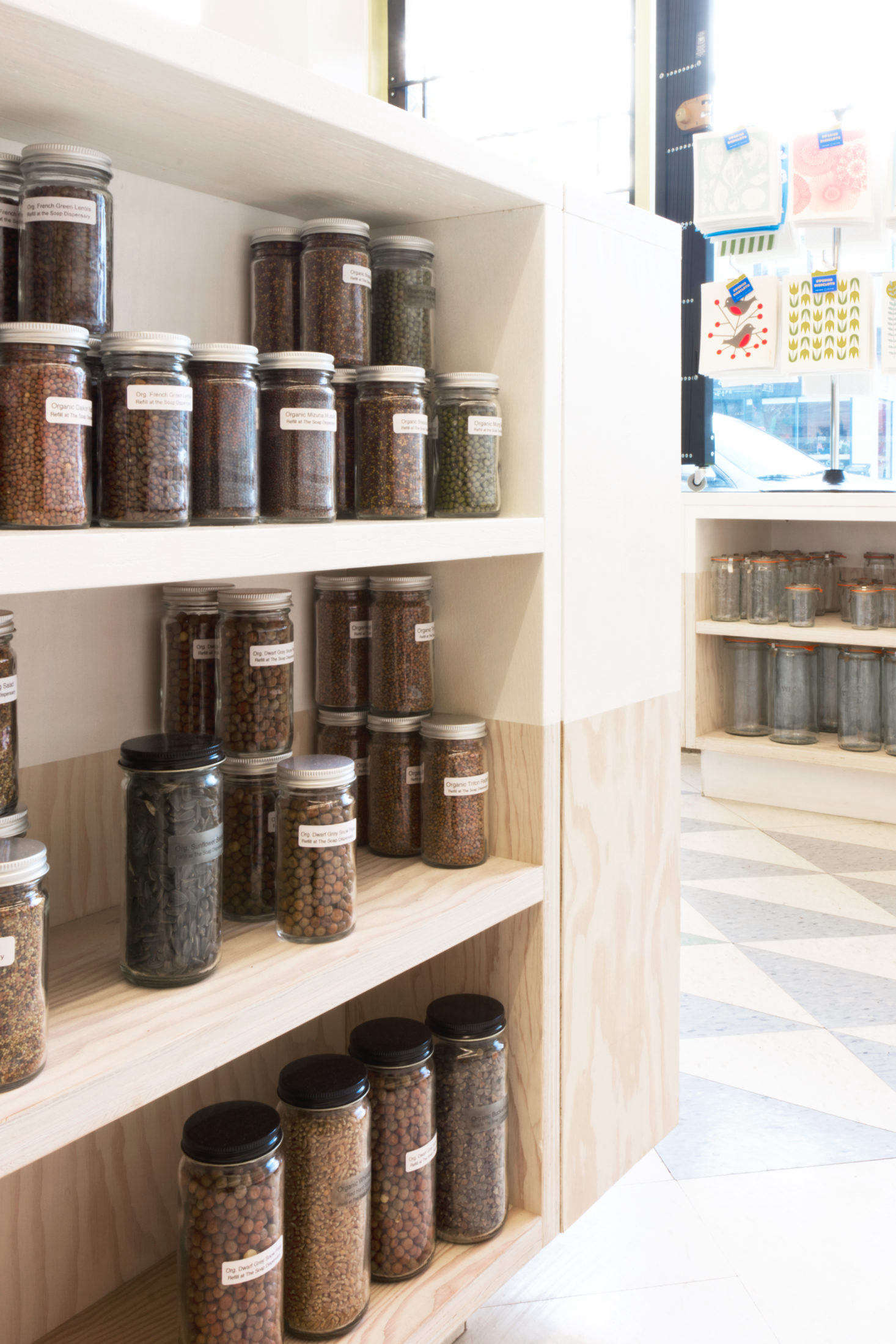 A selection of spices at the ready. 
