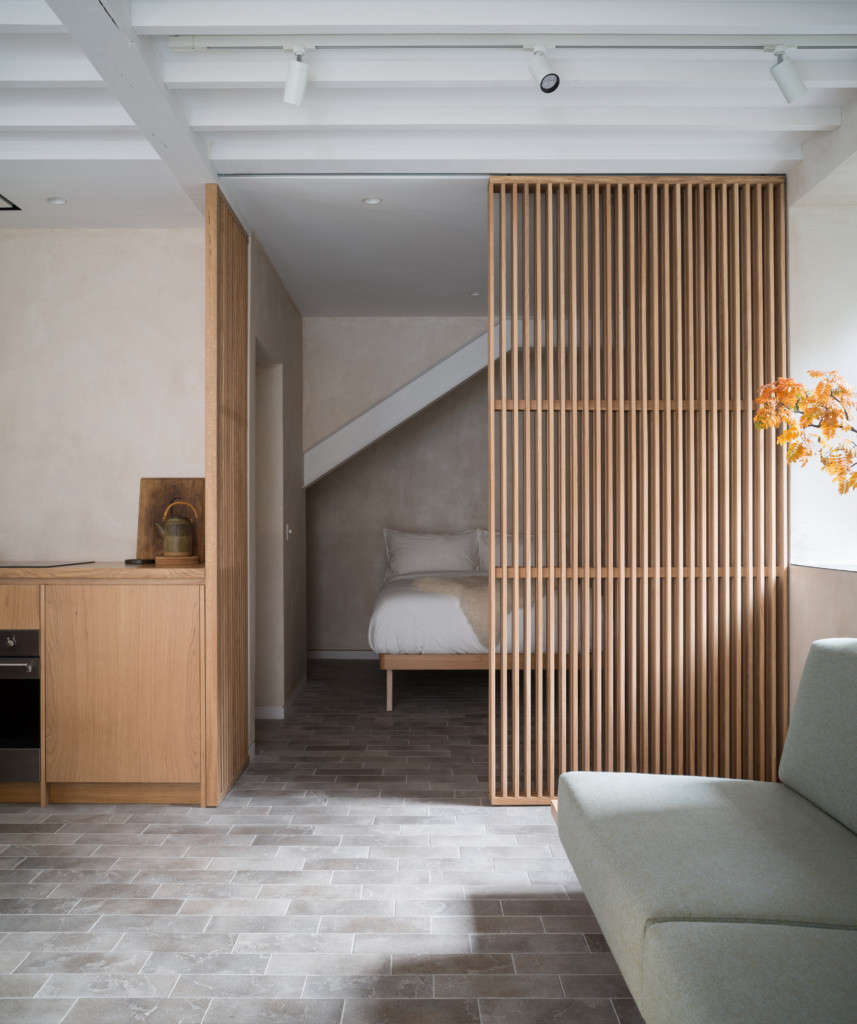 A Garage Converted into a Stylish Studio Apartment: Porteous Studio ...
