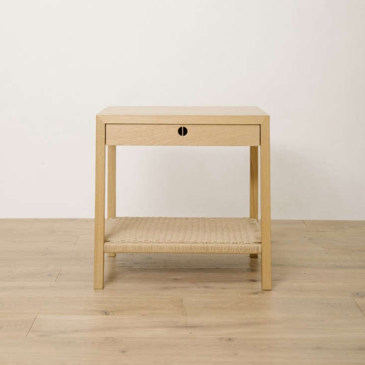  the anderson side table is made of solid oak and features a danish rope c 24