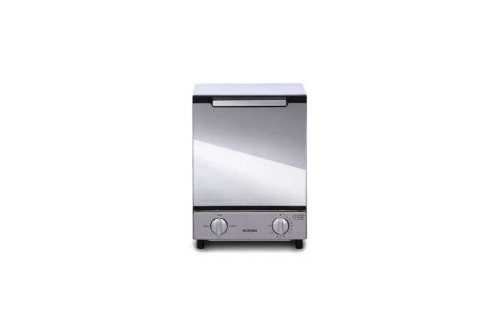 the iris ohyama mirror oven toaster vertical type is made of powder coated stee 21