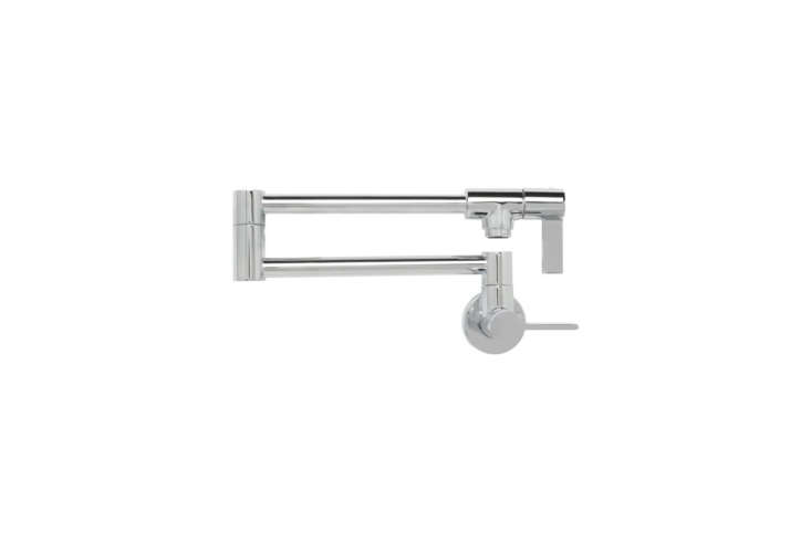 the franke ambient pot filler faucet comes in three finishes for \$464.40 at qu 23