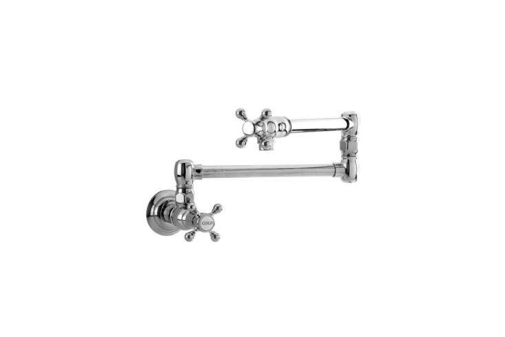 the newport brass pot filler wall mount faucet; \$590.\10 at plumb tile. 28