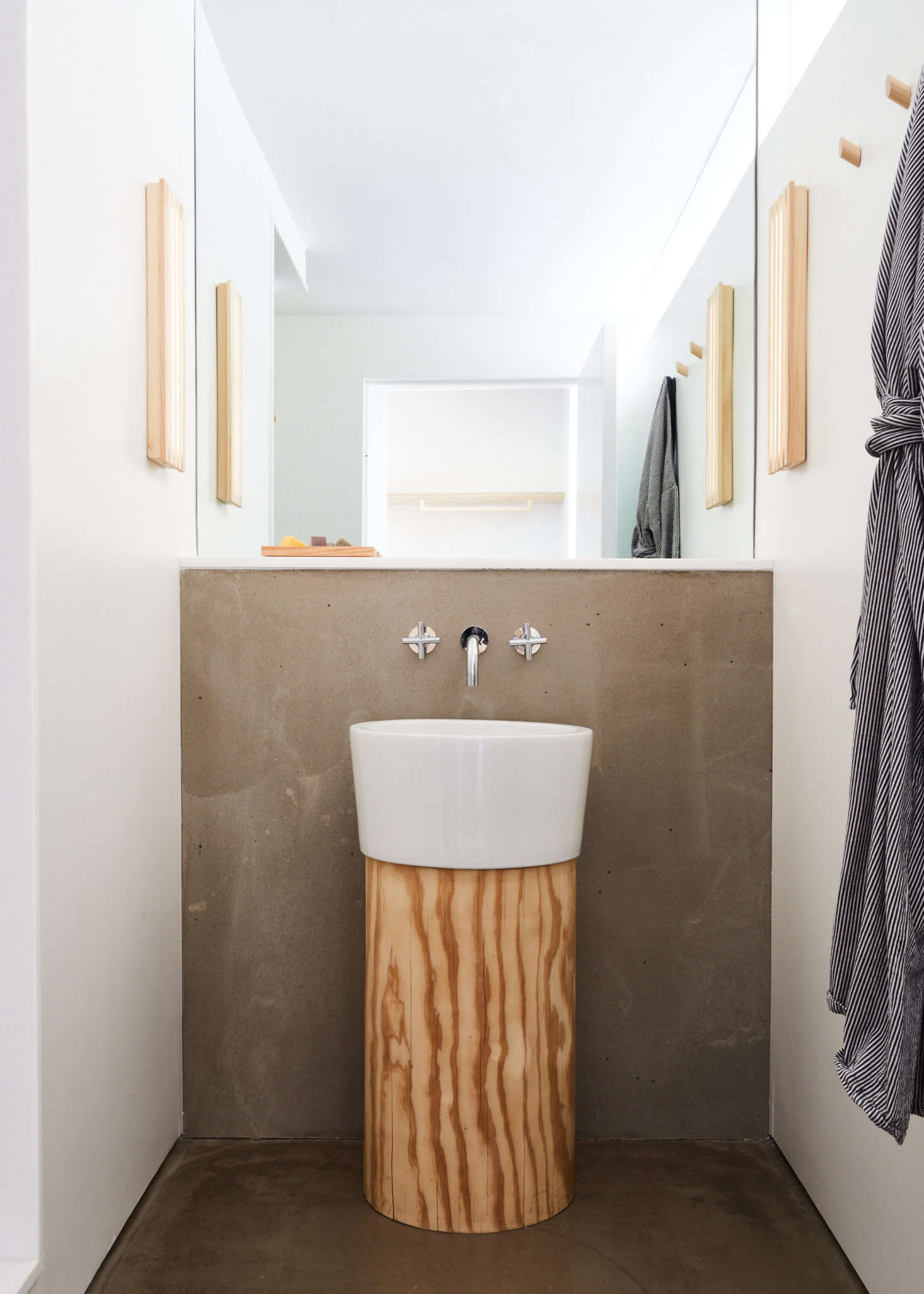 Even the bathrooms have surprising designs.