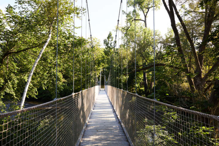 tourists&#8\2\17; newly built suspension bridge is the site of many an inst 31