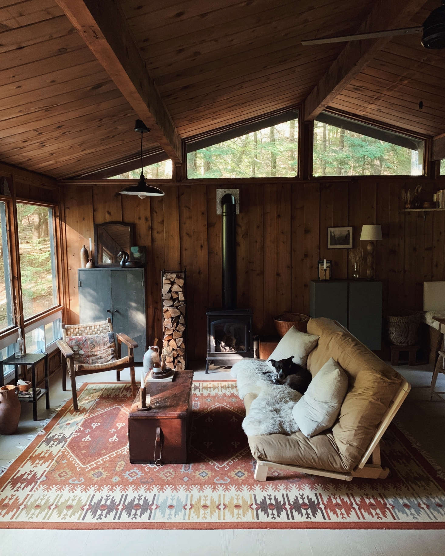 The cabin
