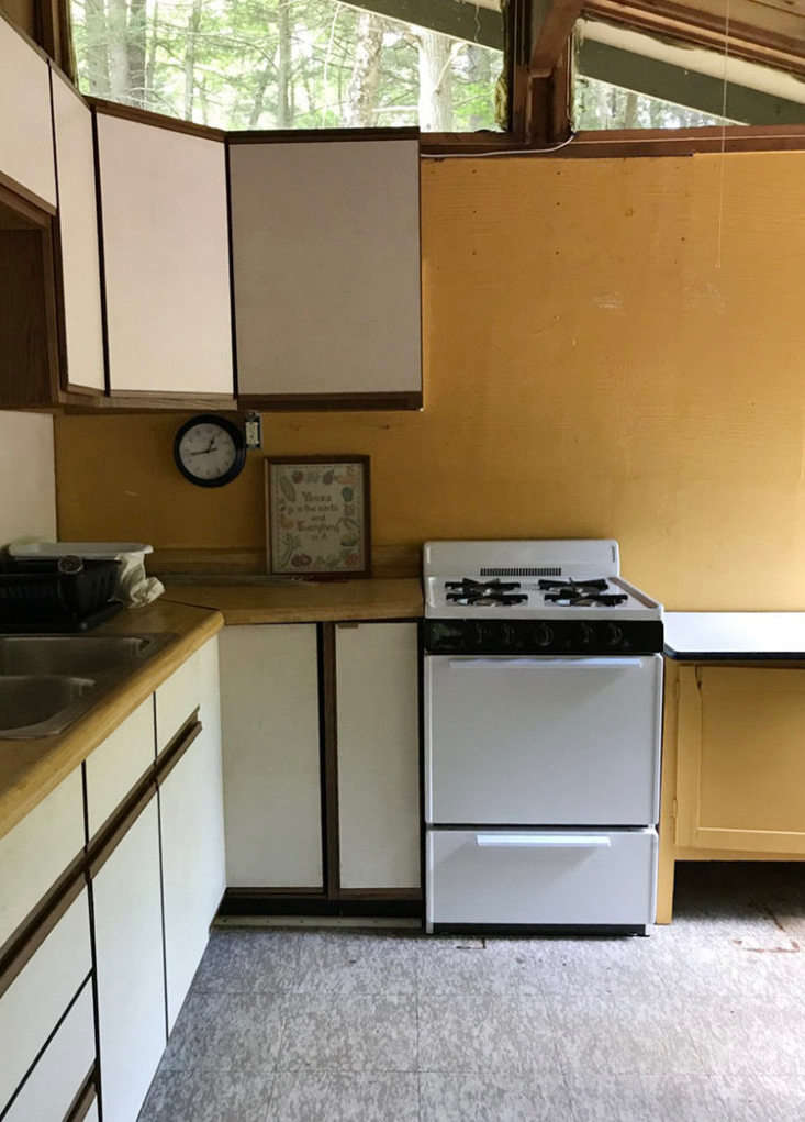 the kitchen, before being greatly improved. 25