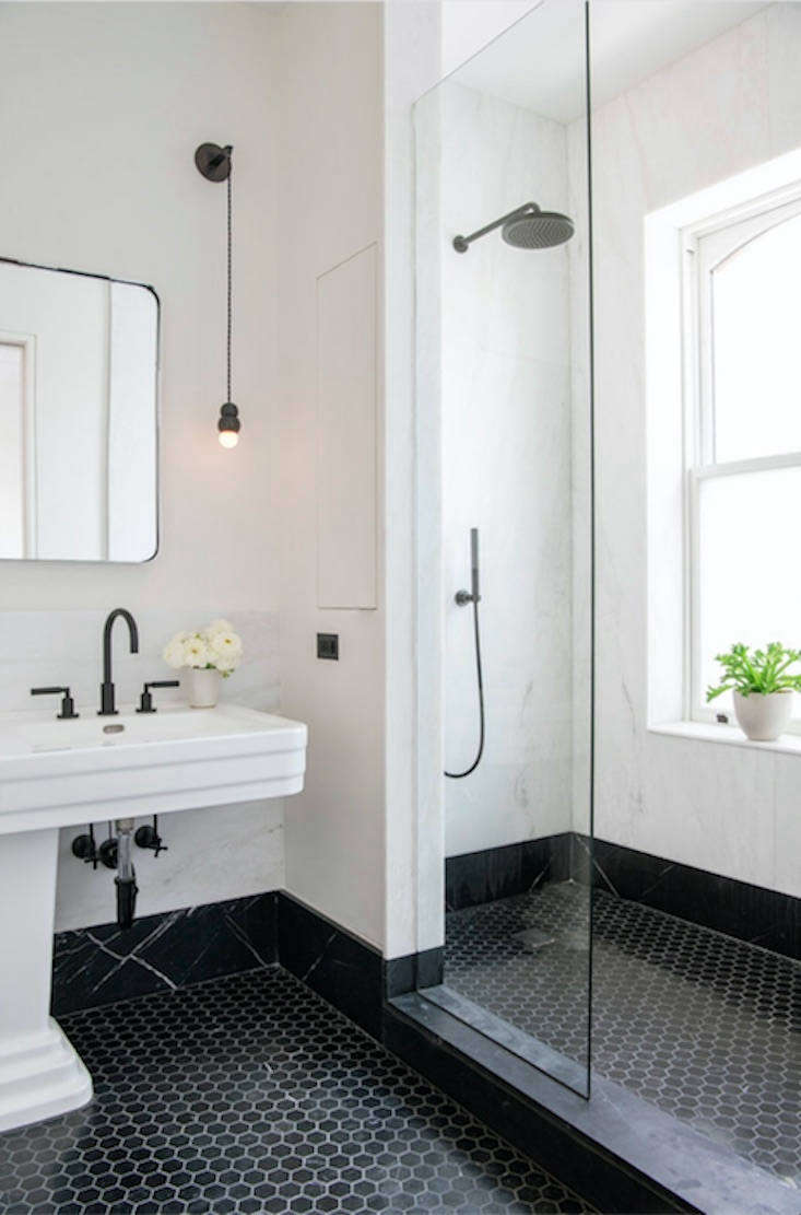 Steal This Look A Classic NYC Bathroom with a Modern Edge portrait 6