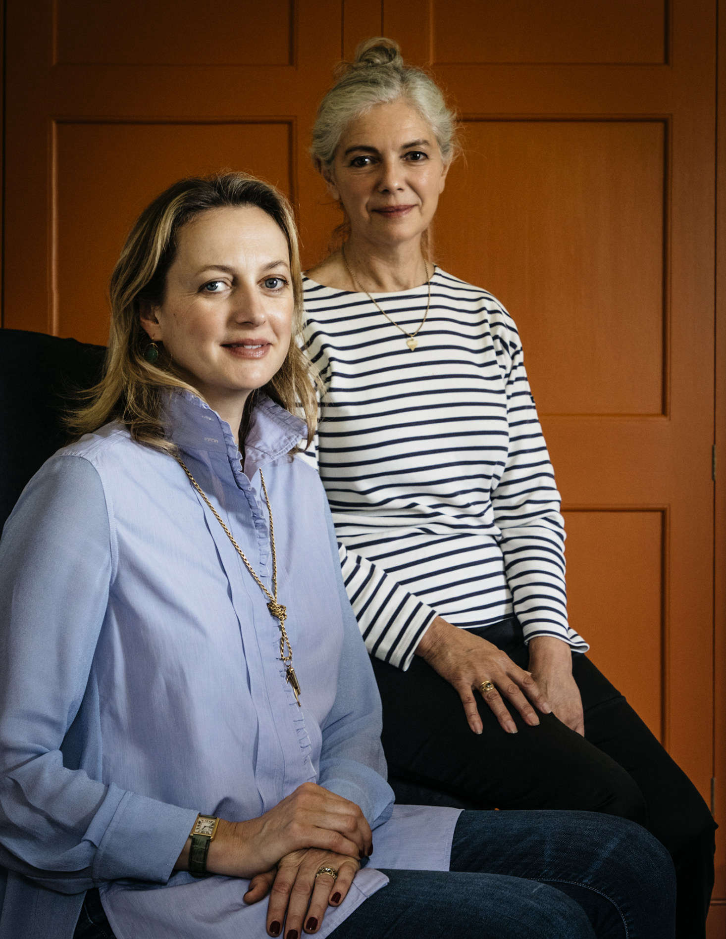 Rita Konig (L) and Plain English co-founder and creative director Katie Fontana (R).