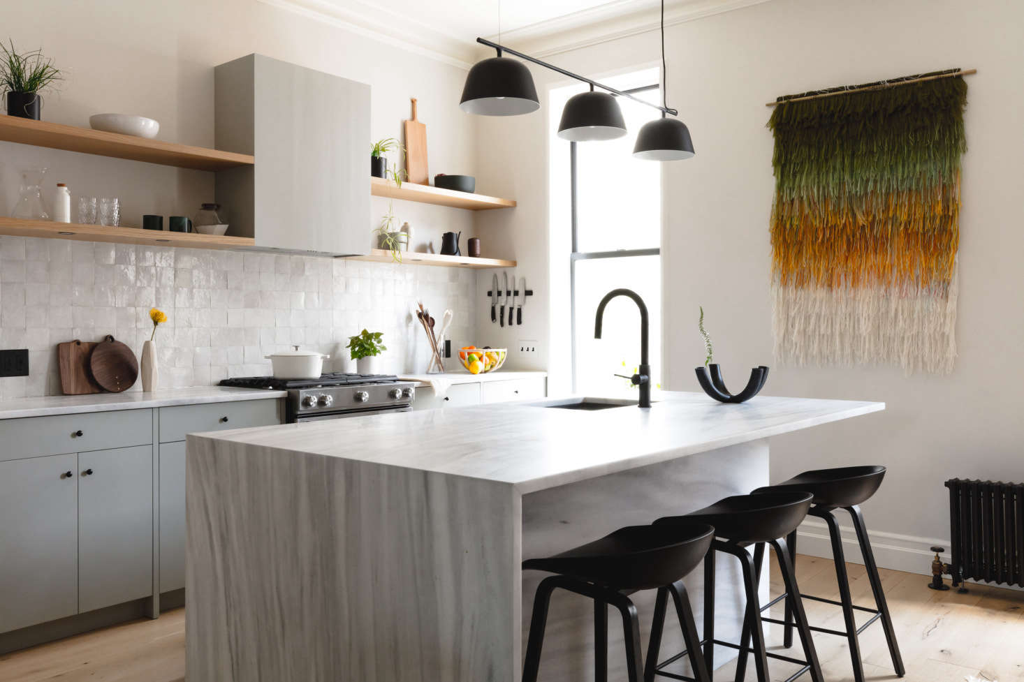 The townhouse is feet wide—