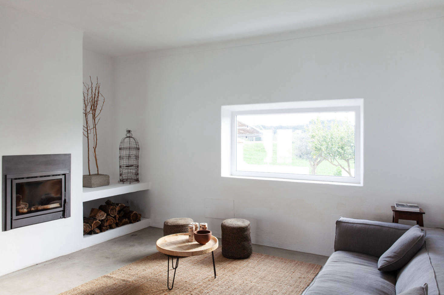 In keeping with the guest house