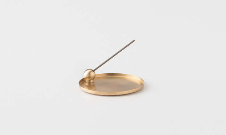 the brass incense set (\$38), made in japan and the us and exclusive to schoolh 19