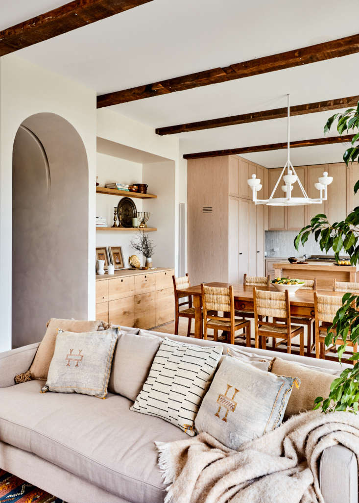 many walls were removed over the course of this remodel: the kitchen is wide op 21