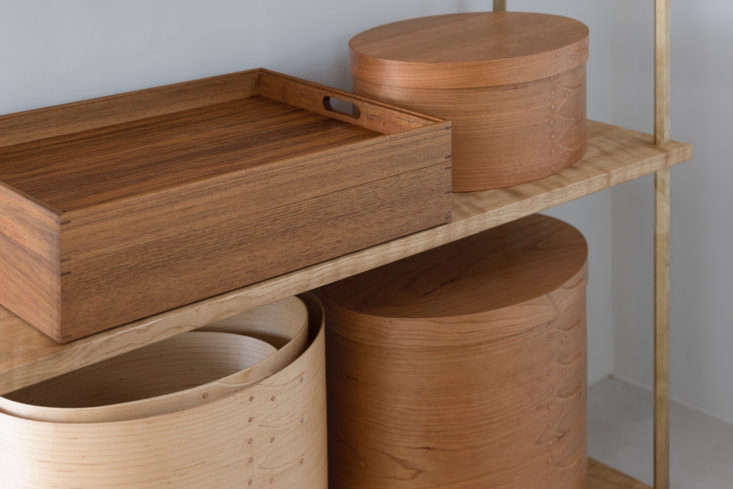 japanese company ifuji makes handmade cherry wood shaker boxes. they&#8\2\1 24