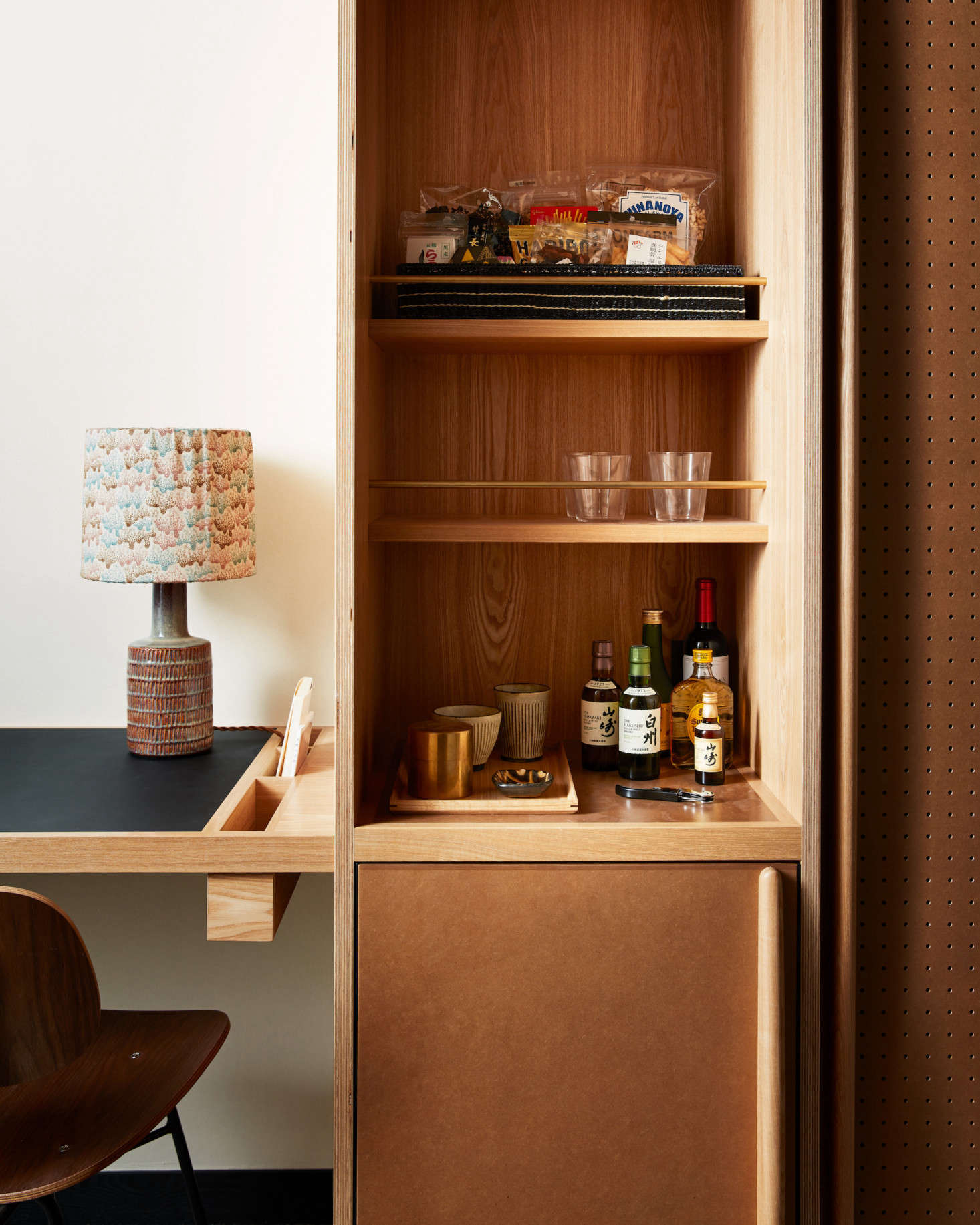 Commune designed the built-ins and worked with local craftsmen to bring them to life. 
