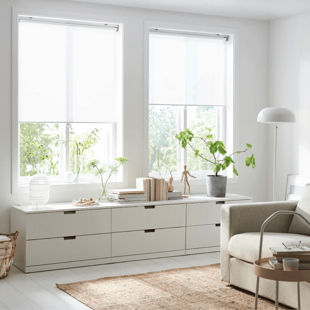 10 Easy Pieces LightFiltering Roller Shades Remodelista