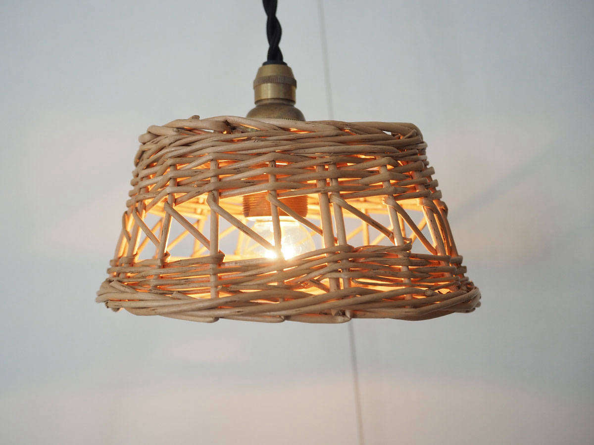 The Basket Lamp Shade is $