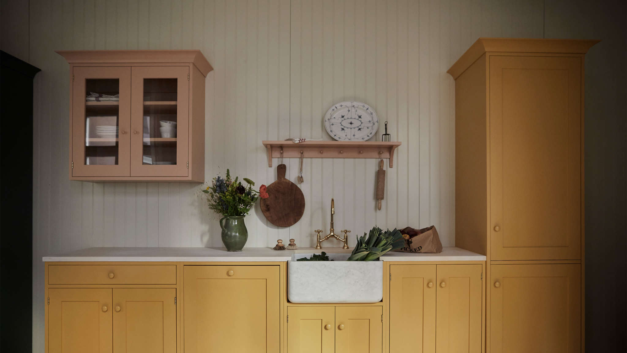 Kitchen of the Week A Pastel Kitchen Inspired by Swedish Artist Carl