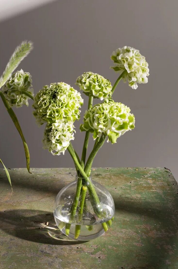 the andrey 5.75\2\2\1; handmade glass table vase is \$45 from joss and m 19