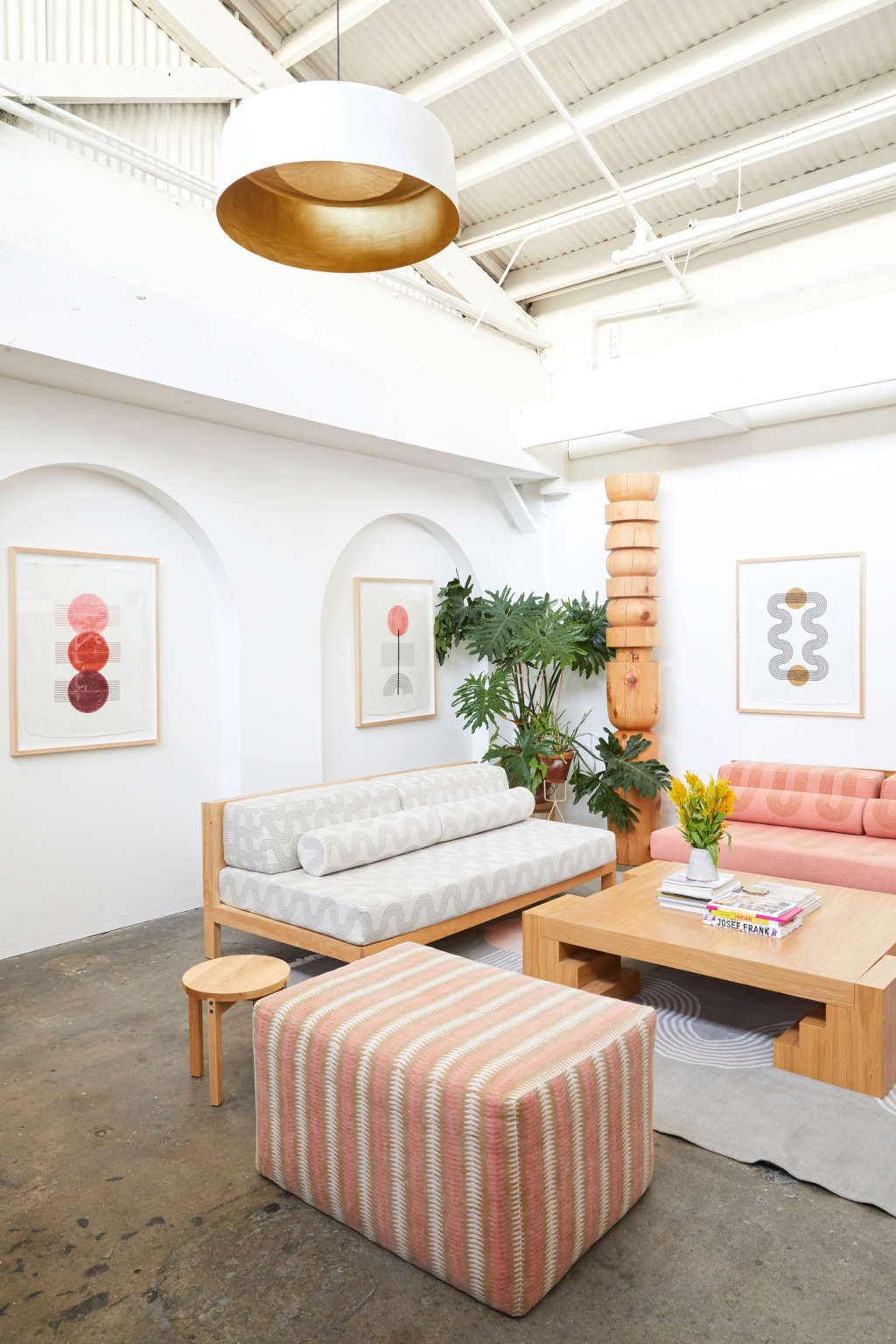 LA Chic Textiles: A Tour of Block Shop's Scarves, Rugs, and Art