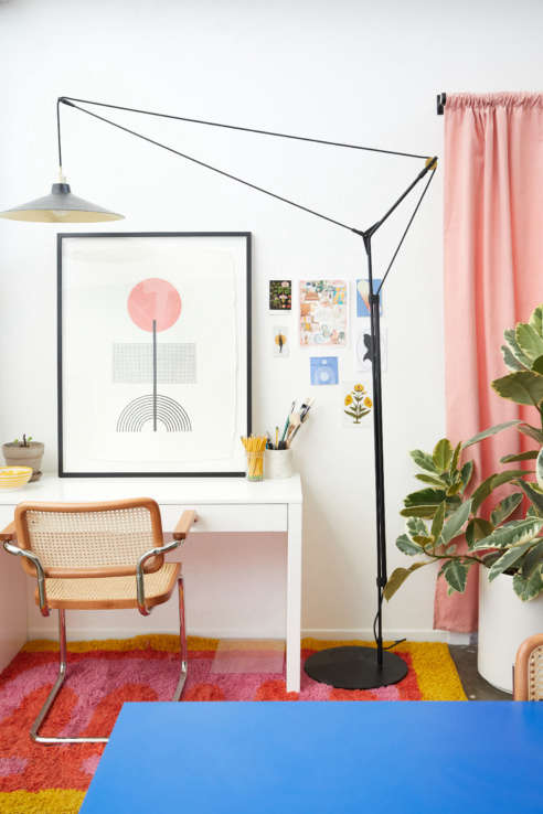 LA Chic Textiles: A Tour of Block Shop's Scarves, Rugs, and Art