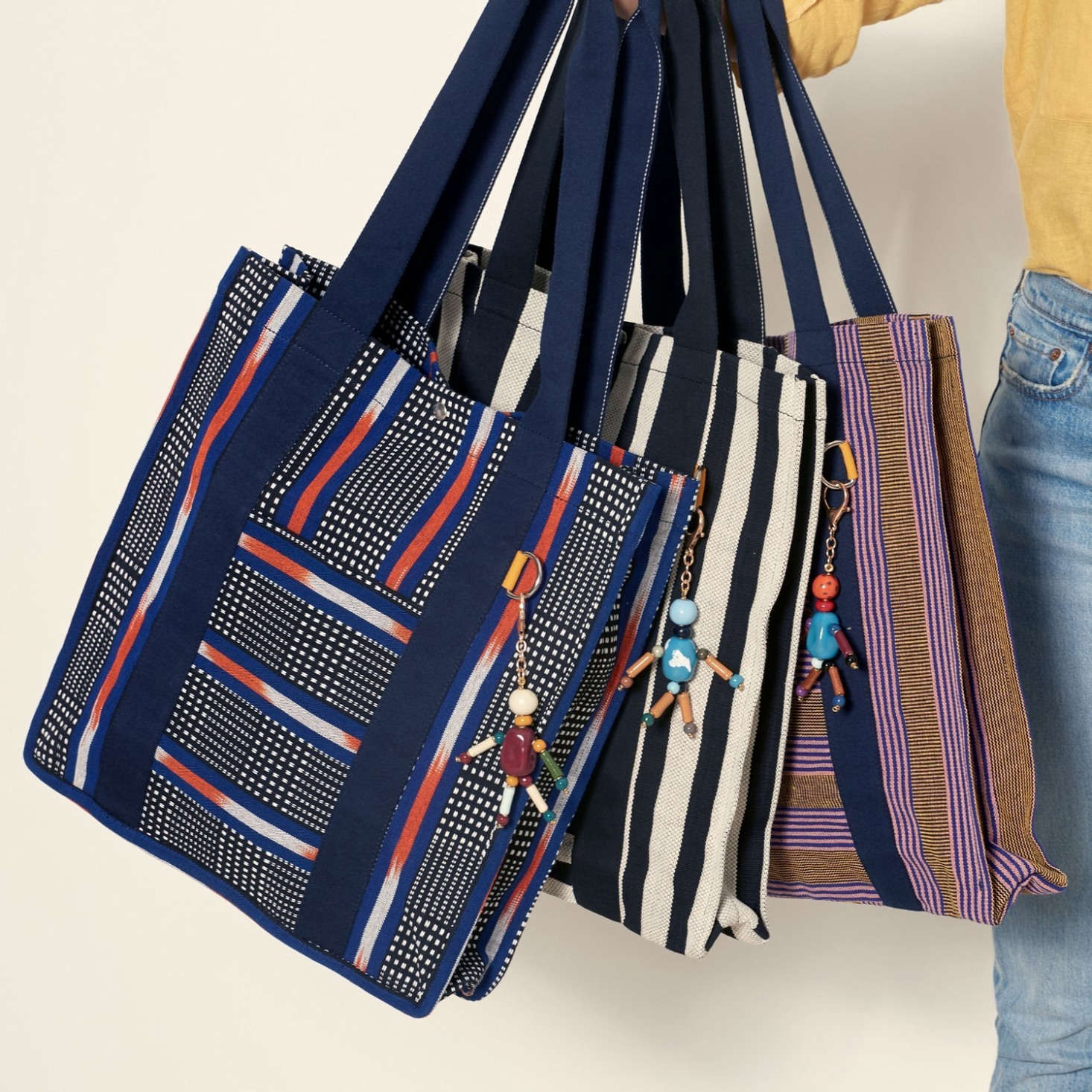 Goodee’s own Bassi Market Tote ($9) is made of organic cotton and created with Cartiera, an Italian social cooperative dedicated to empowering asylum seekers and migrants. It comes in four colorways and has a metal ring to keep your keys handy.