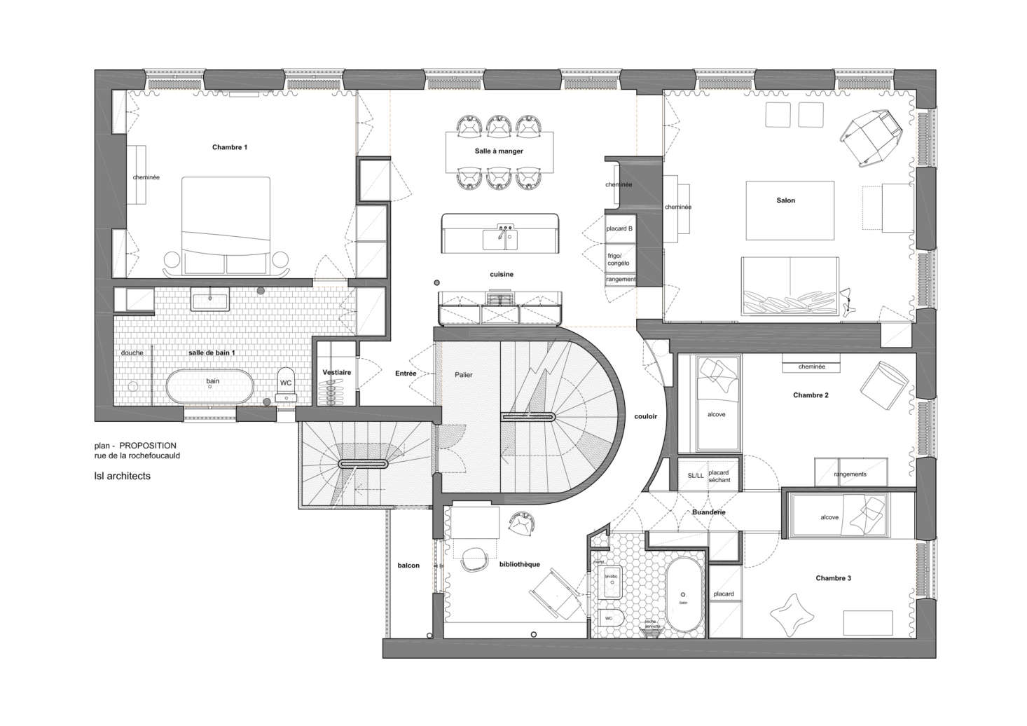 The apartment