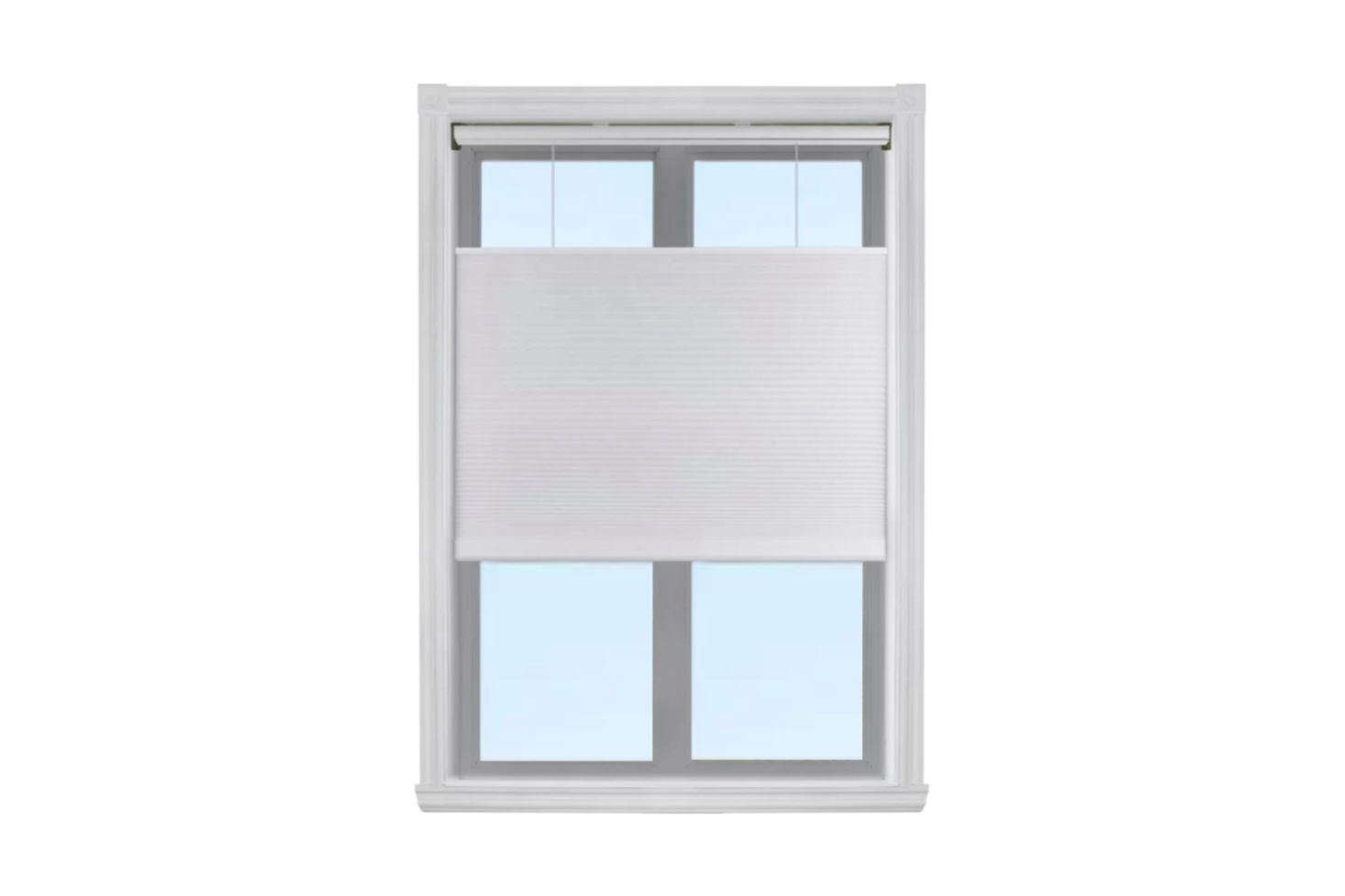 The Top Down Bottom Up Semi-Sheer White Cellular Shade from Symple Stuff starts at $47.99 at Wayfair.