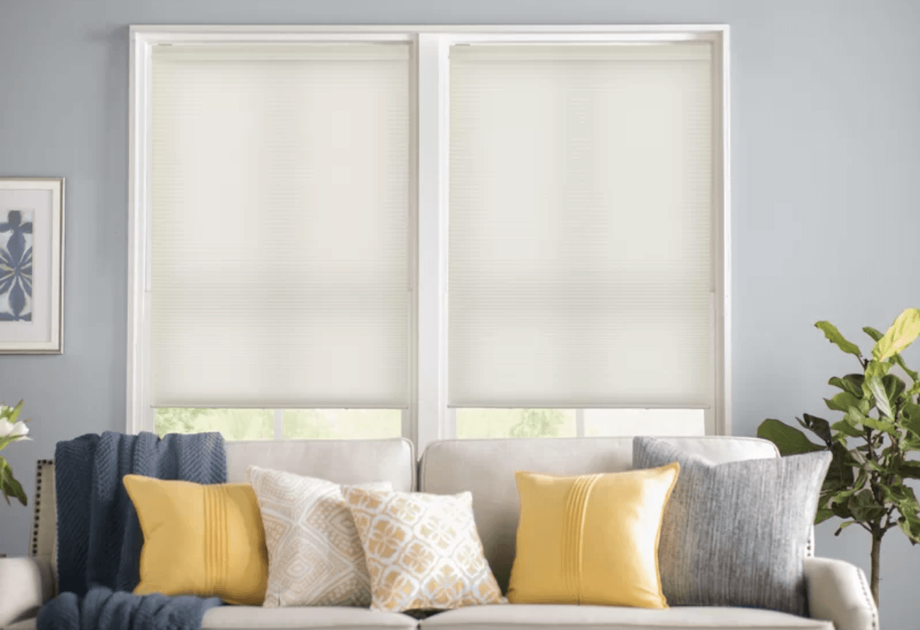 The Wayfair Basics Top Down Semi-Sheer Cellular Shades start at $69.58 at Wayfair.