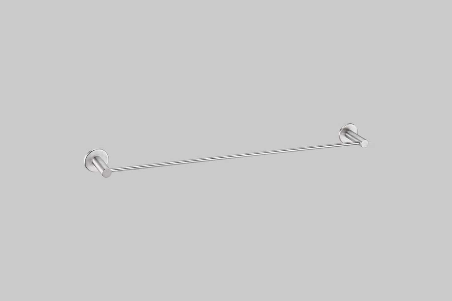 The D Line Towel Holder (70540) in satin stainless steel is part of the Base collection. Contact D Line for closest stockist.